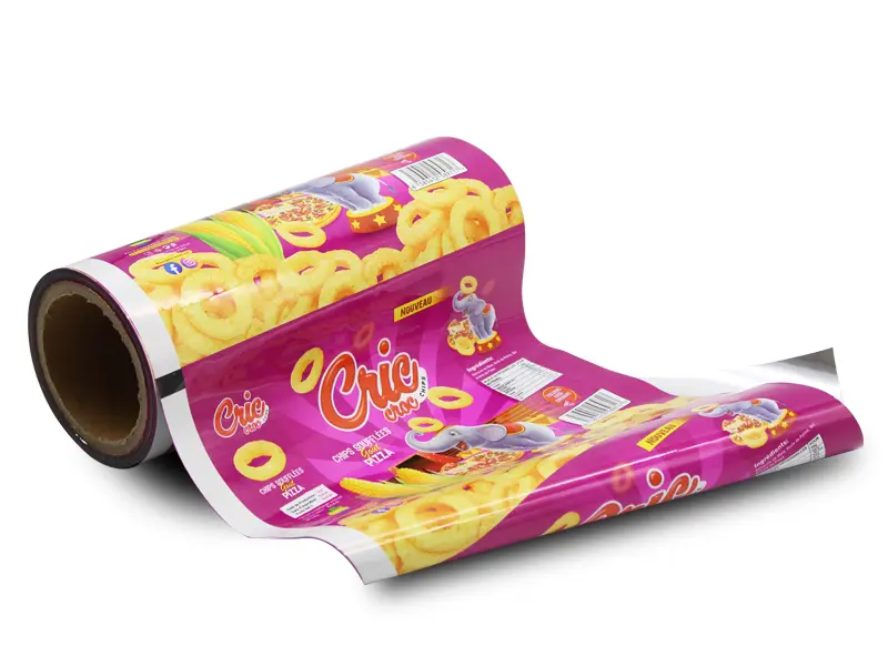 Custom Printed Packaging Film for Snacks  (3)